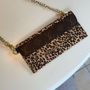 Louis Vuitton remade wallet on a chain